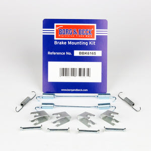 Borg & Beck - FITTING KIT - SHOES - BBK6165 - Fits: Fiat Doblo 09/05-