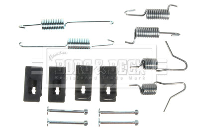 Borg & Beck - FITTING KIT - SHOES - BBK6167 - Fits: Nissan Qashqai 07-