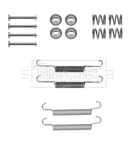 Borg & Beck - FITTING KIT - SHOES - BBK6206 - Fits: Hyundai ix35 01/10-