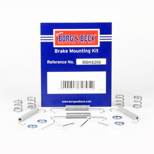 Borg & Beck - FITTING KIT - SHOES - BBK6206 - Fits: Hyundai ix35 01/10-
