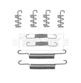 Borg & Beck - FITTING KIT - SHOES - BBK6209 - Fits: Volvo C70,V70 00-