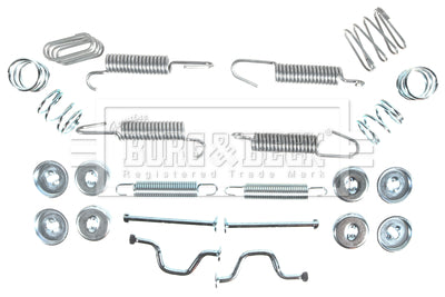 Borg & Beck - FITTING KIT - SHOES - BBK6271 - Fits: Toyota AvensisVerso, RAV-4 00-
