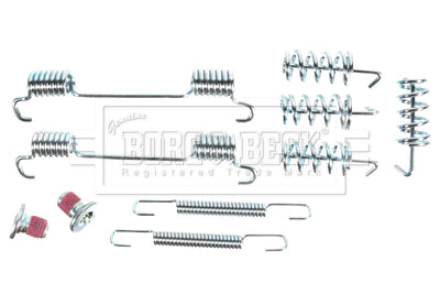 Borg & Beck - FITTING KIT - SHOES - BBK6284 - Fits: Mercedes C Class (W204) 07-