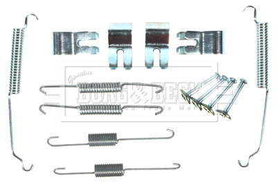 Borg & Beck - FITTING KIT - SHOES - BBK6316 - Fits: Ford Fiesta 10/08-