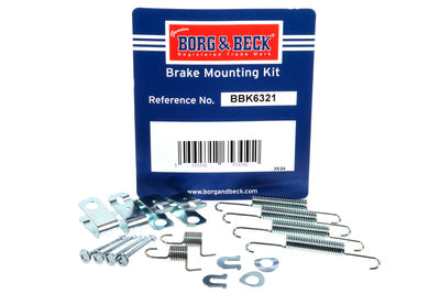 Borg & Beck - FITTING KIT - SHOES - BBK6321 - Fits: Honda CR-V III 10/06-