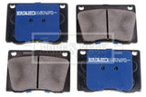 Borg & Beck - BRAKE PADS - BBP1011 - Fits: Jaguar (F)