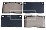 Borg & Beck - BRAKE PADS - BBP1074 - Fits: Jaguar (F)