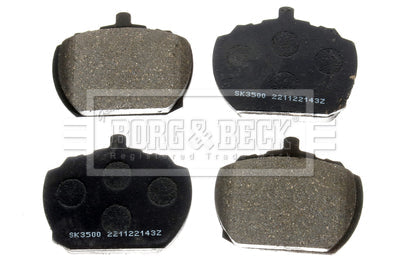 Borg & Beck - BRAKE PADS - BBP1098 - Fits: Ford Transit 86-09/91