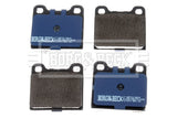 Borg & Beck - BRAKE PADS - BBP1210 - Fits: Alfa/Merc/Vaux/Volvo 77-98