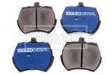 Borg & Beck - BRAKE PADS - BBP1409 - Fits: Rover (F) R90 approved