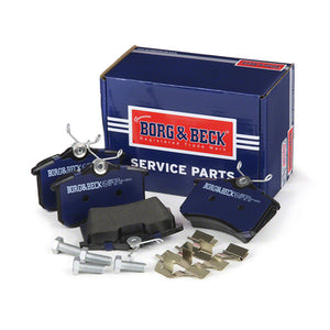 Borg & Beck - BRAKE PADS - BBP1512 - Fits: Audi, Seat, VW (rear)  96-