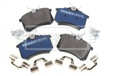 Borg & Beck - BRAKE PADS - BBP1512 - Fits: Audi, Seat, VW (rear)  96-