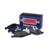 Borg & Beck - FRONT BRAKE PADS - BBP1615 - Fits: Ford Fiesta/Puma/Fusion/Ka 00-