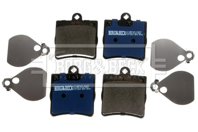 Borg & Beck - REAR BRAKE PADS - BBP1669 - Fits: Mercedes C Class 1993-