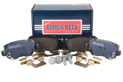 Borg & Beck - REAR BRAKE PADS - BBP1777 - Fits: Vauxhall Astra, Zafira 99-