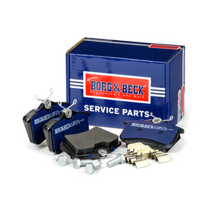 Borg & Beck - REAR BRAKE PADS - BBP1778 - Fits: Renault Megane Scenic 2000-