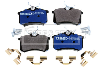 Borg & Beck - REAR BRAKE PADS - BBP1778 - Fits: Renault Megane Scenic 2000-