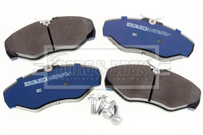 Borg & Beck - FRONT BRAKE PADS - BBP1812 - Fits: Vauxhall Vivaro,Traffic 01-