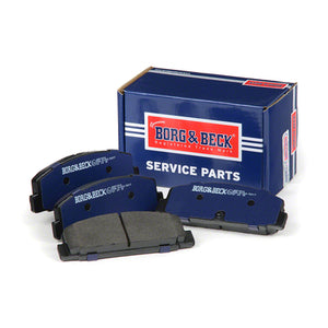 Borg & Beck - REAR BRAKE PADS - BBP1816 - Fits: Mazda 6 1.8, 2.0TDi 02-