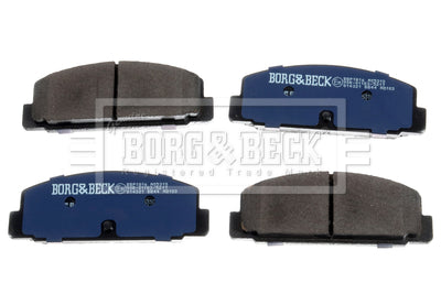 Borg & Beck - REAR BRAKE PADS - BBP1816 - Fits: Mazda 6 1.8, 2.0TDi 02-