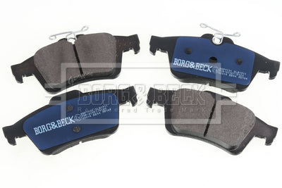Borg & Beck - REAR BRAKE PADS - BBP1931 - Fits: Vauxhall Vectra 02-08