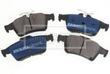 Borg & Beck - REAR BRAKE PADS - BBP1931 - Fits: Vauxhall Vectra 02-08