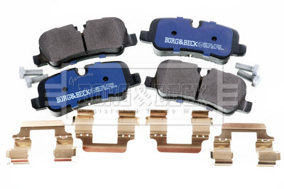 Borg & Beck - REAR BRAKE PADS - BBP1941 - Fits: Land Rover Discovery III 04-