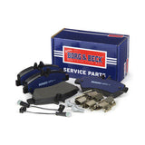 Borg & Beck - REAR BRAKE PADS - BBP1975 - Fits: Mercedes Sprinter 06-