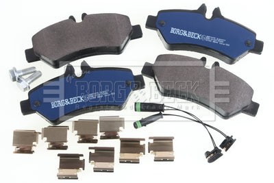 Borg & Beck - REAR BRAKE PADS - BBP1975 - Fits: Mercedes Sprinter 06-