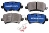 Borg & Beck - REAR BRAKE PADS - BBP1982 - Fits: Ford Galaxy 06-