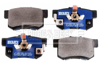 Borg & Beck - REAR BRAKE PADS - BBP1985 - Fits: Honda CR-V II / FR-V 05-