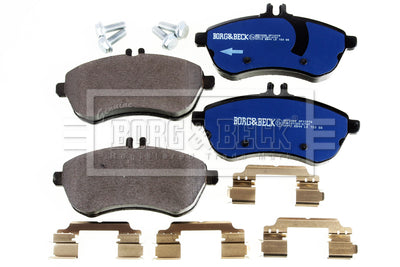 Borg & Beck - BRAKE PADS - BBP2008 - Fits: Mercedes C Class 07-