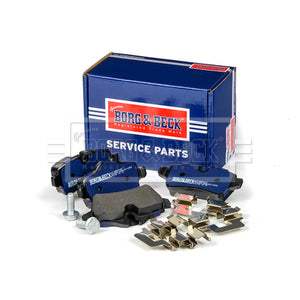 Borg & Beck - REAR BRAKE PADS - BBP2025 - Fits: Mini Various Models 07-
