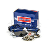 Borg & Beck - REAR BRAKE PADS - BBP2025 - Fits: Mini Various Models 07-