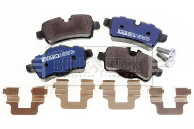 Borg & Beck - REAR BRAKE PADS - BBP2025 - Fits: Mini Various Models 07-