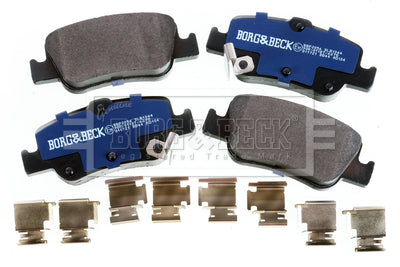 Borg & Beck - REAR BRAKE PADS - BBP2056 - Fits: Toyota Auris 07-