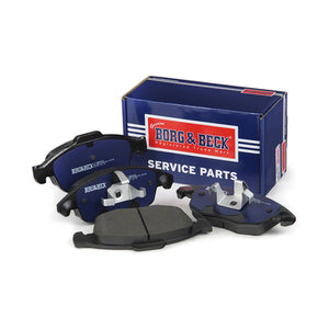 Borg & Beck - FRONT BRAKE PADS - BBP2069 - Fits: PSA C4 Berlingo Partner 07-