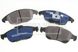Borg & Beck - FRONT BRAKE PADS - BBP2069 - Fits: PSA C4 Berlingo Partner 07-