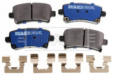 Borg & Beck - REAR BRAKE PADS - BBP2120 - Fits: Opel/Vauxhall Insignia 09-