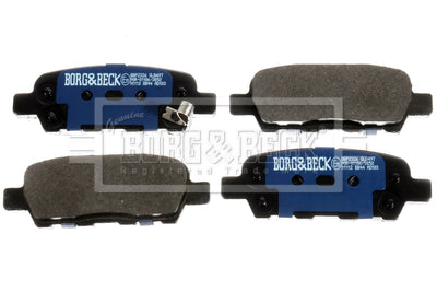 Borg & Beck - REAR BRAKE PADS - BBP2326 - Fits: Nissan Qashqai 07-03/14