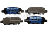 Borg & Beck - REAR BRAKE PADS - BBP2326 - Fits: Nissan Qashqai 07-03/14