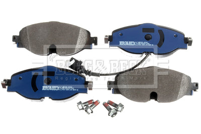 Borg & Beck - FRONT BRAKE PADS - BBP2381 - Fits: VAG A3,Leon, Golf VII 04/12-
