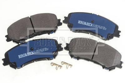 Borg & Beck - FRONT BRAKE PADS - BBP2487 - Fits: Nissan Qashqai 02/14-