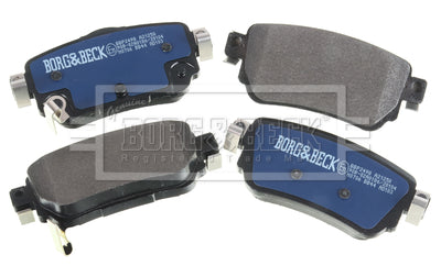 Borg & Beck - REAR BRAKE PADS - BBP2498 - Fits: Nissan Qashqai (J11) 11/13-