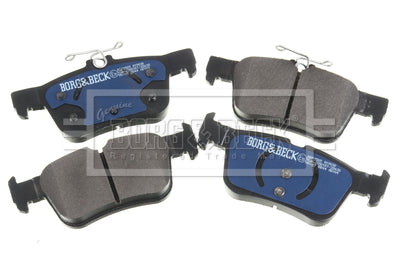 Borg & Beck - REAR BRAKE PADS - BBP2505 - Fits: Ford Mondeo V 09/14-