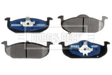 Borg & Beck - FRONT BRAKE PADS - BBP2547 - Fits: MG MG3 1.3,1.5 04/11-