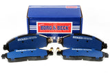 Borg & Beck - FRONT BRAKE PADS - BBP2569 - Fits: Nissan Navara NP300 2.3 11/15-