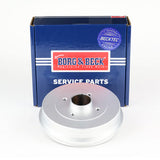 Borg & Beck - BRAKE DRUM - BBR7281 - Fits: Clio IV 11/12-