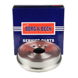 Borg & Beck - BRAKE DRUM - BBR7282 - Fits: Duster, Captur 03/16-