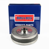 Borg & Beck - BRAKE DRUM - BBR7289 - Fits: Duster 1.2, 1.5 dCi 06/10-01/18